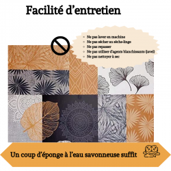 FACILITE D'ENTRETIEN DE CETTE TOILE CIREE