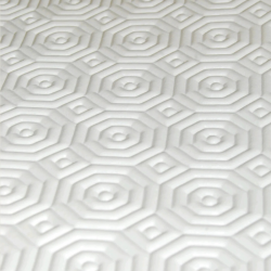 SOUS NAPPE EPAISSE BLANCHE SUR MESURE