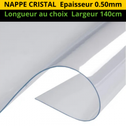 NAPPE CRISTAL TRANSPARENTE 0.50MM