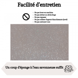 FACILITE D'ENTRETIEN DE CETTE TOILE CIREE
