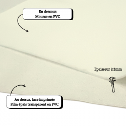 NAPPE EPAISSE IMPRIMEE 2-EN-1