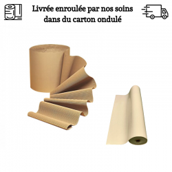 TOILE CIREE EPAISSE LIVREE ENROULEE DANS UN CARTON