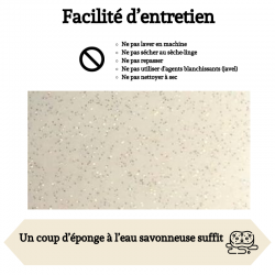 FACILITE D'ENTRETIEN DE CETTE TOILE CIREE