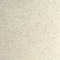 TOILE CIREE EPAISSE ECRU PAILLETTE