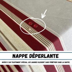 NAPPE EN CRETONNE IMPERMEABLE