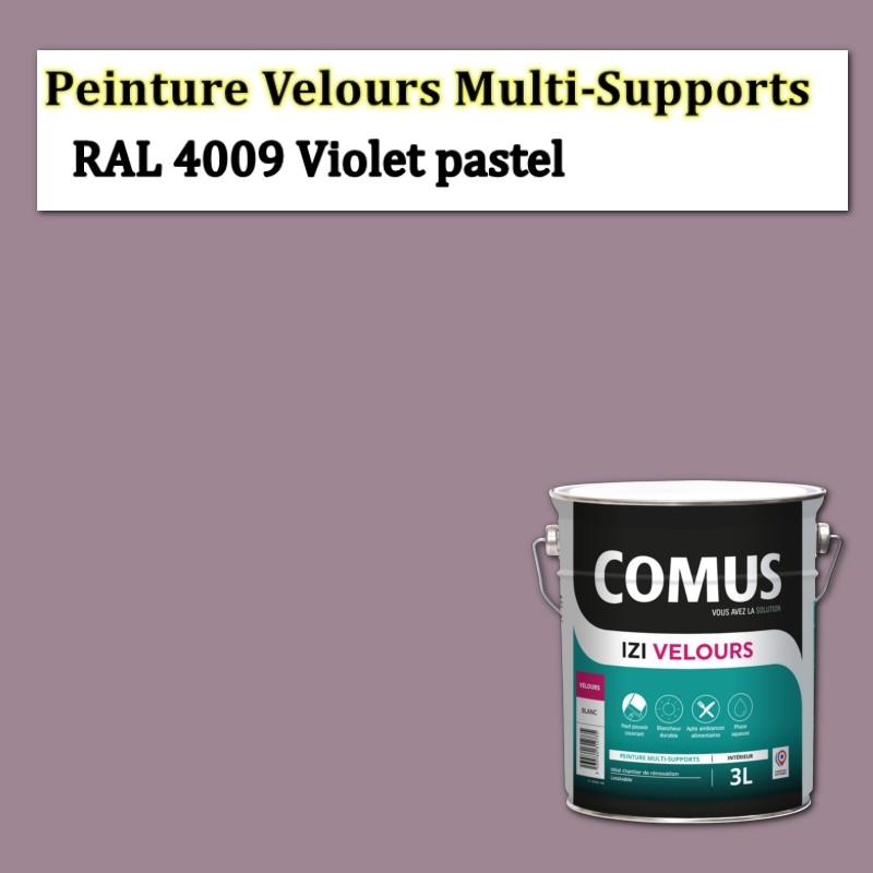Quelle est la différence entre de la peinture velours et du satin ?