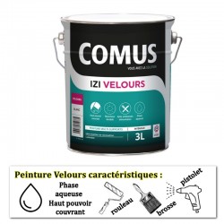 peinture acrylique velours