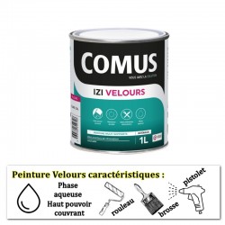 Peinture velours ou satin