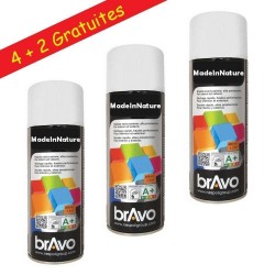 ref ral 9010 Mat bombe de peinture coloris Blanc