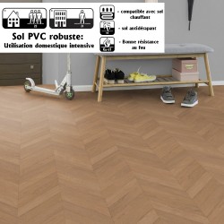 sol pvc rouleau imitation bois