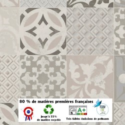 sol vinyle PVC à la coupe