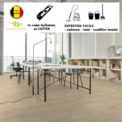 comment poser un sol PVC en rouleau