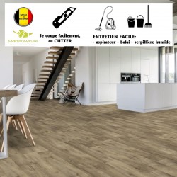 sol pvc rouleau effet parquet