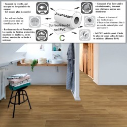 rouleau sol vinyle pas cher