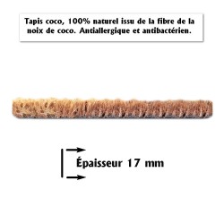 tapis fibre naturelle coco