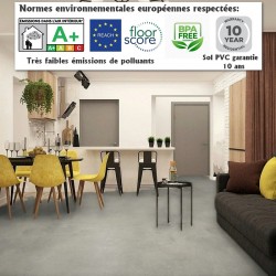 sol pvc rouleau épais