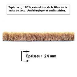 comment couper un tapis coco