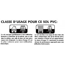 sol pvc rouleau passage intensif domestique