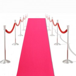 moquette de luxe rose fuchsia