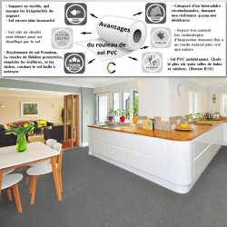 sol pvc en rouleau pas cher