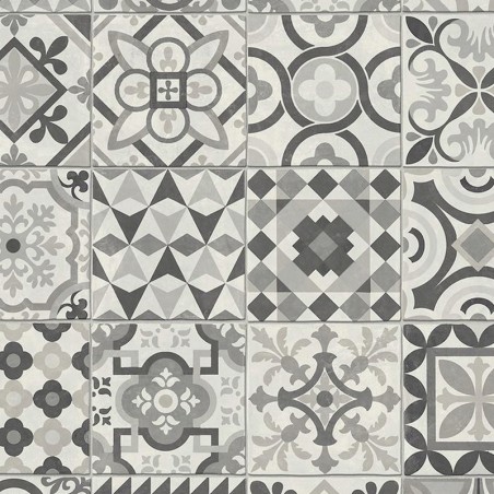 sol vinyle carreaux de ciment