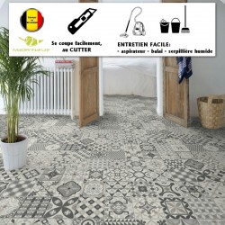 sol PVC rouleau passage intensif