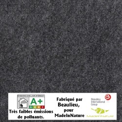 Moquette extérieure anti-feu pour événements anthracite