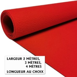 tapis rouge pour cérémonie grande largeur