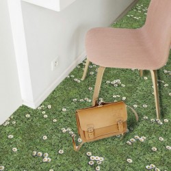 sol vinyle PVC à la coupe