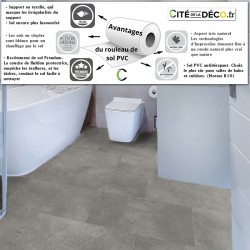 sol PVC rouleau haut de gamme