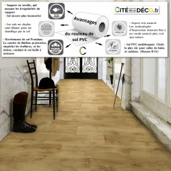 sol PVC rouleau haut de gamme