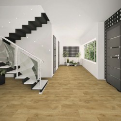 sol pvc rouleau effet parquet