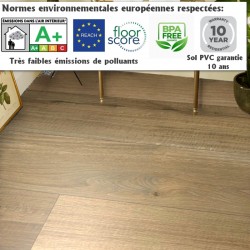 sol PVC rouleau salle de bain