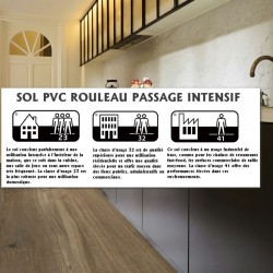 sol pvc rouleau 4 m pas cher