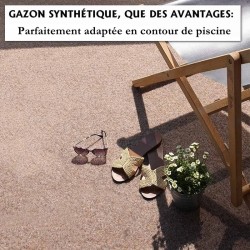 aspirateur gazon synthétique plot