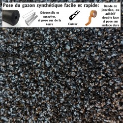 comment poser du gazon synthétique