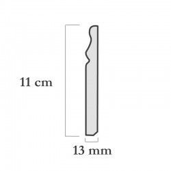 couper en angles des plinthes bois