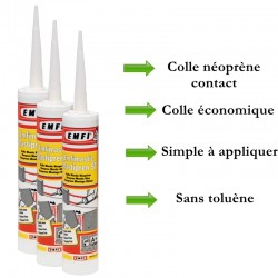 colle plinthe mastic néoprène