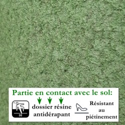 moquette extérieure verte grande largeur