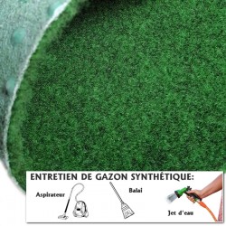 moquette extérieure verte grande largeur