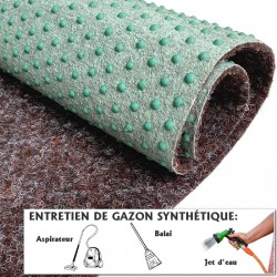 moquette extérieure chocolat grande largeur