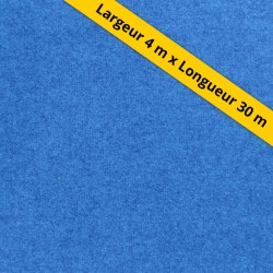 moquette extérieure bleu 4m de large grande largeur
