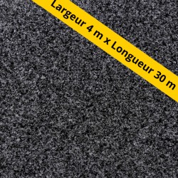 gazon synthétique pas cher grande largeur gris anthracite