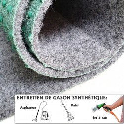 gazon synthétique grande largeur 4 mètres