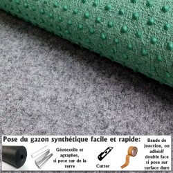 moquette extérieure grise grande largeur