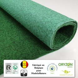 rouleau de tapis en gazon synthétique en grande largeur