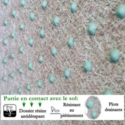 gazon synthétique grande largeur 4 mètres
