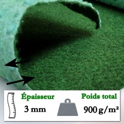 moquette extérieure verte grande largeur
