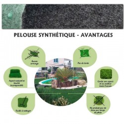 moquette extérieure grande largeur gris anthracite