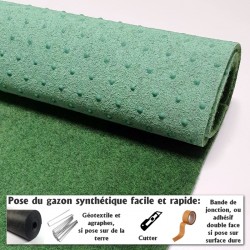 gazon synthétique grande largeur mètres